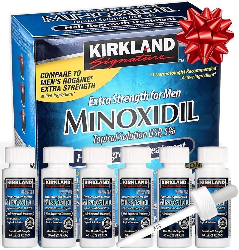 2 MONTHS KIRKLAND MINOXIDIL 5% MENS EXTRA STRENGTH HAIR LOSS REGROWTH SOLUTION Hair Care Daily