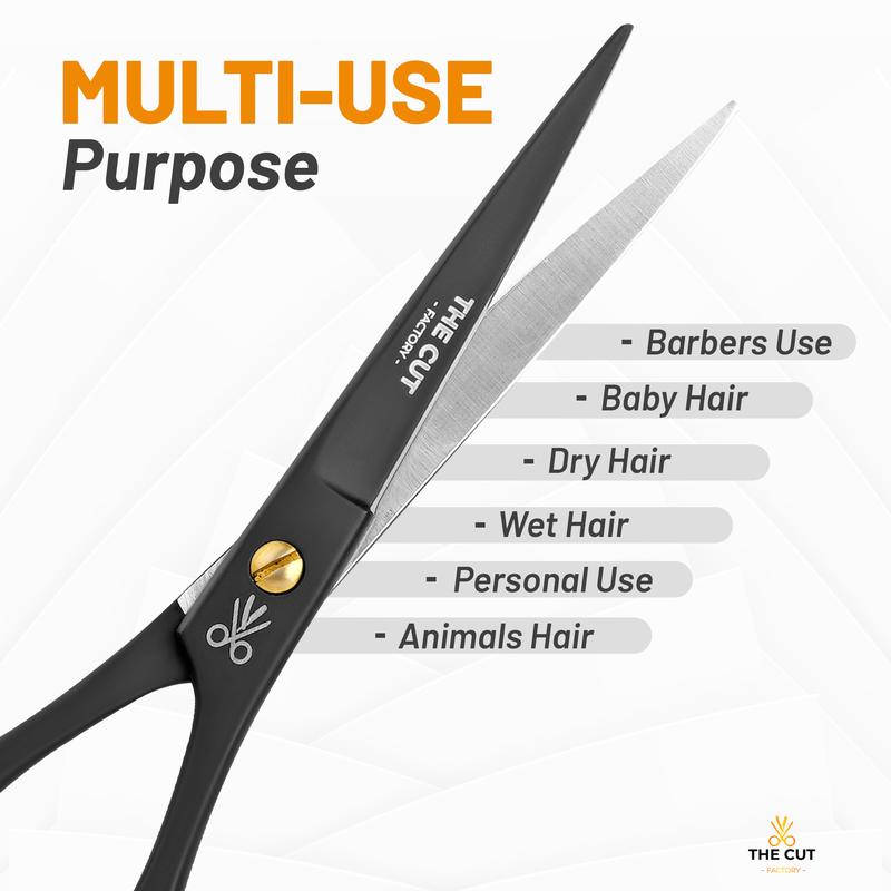 The Cut Factory Barber Hair Scissors 6.5