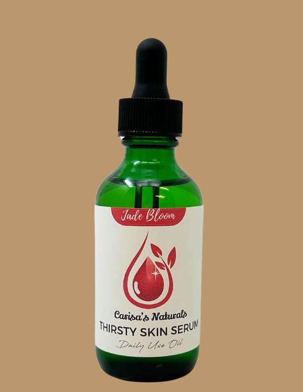 Thirsty Skin Serum | 2oz | 100% Natural | Hydrating | Moisture | Skincare | Smooth | Radiant | Nourishing