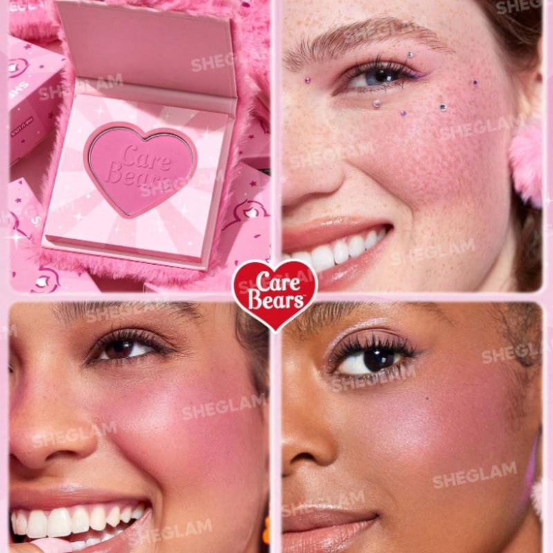 SHEGLAM Care Bears X Blush-Thrill Seeker Powder Blush Palette - Cosmetic, Eyeshadow