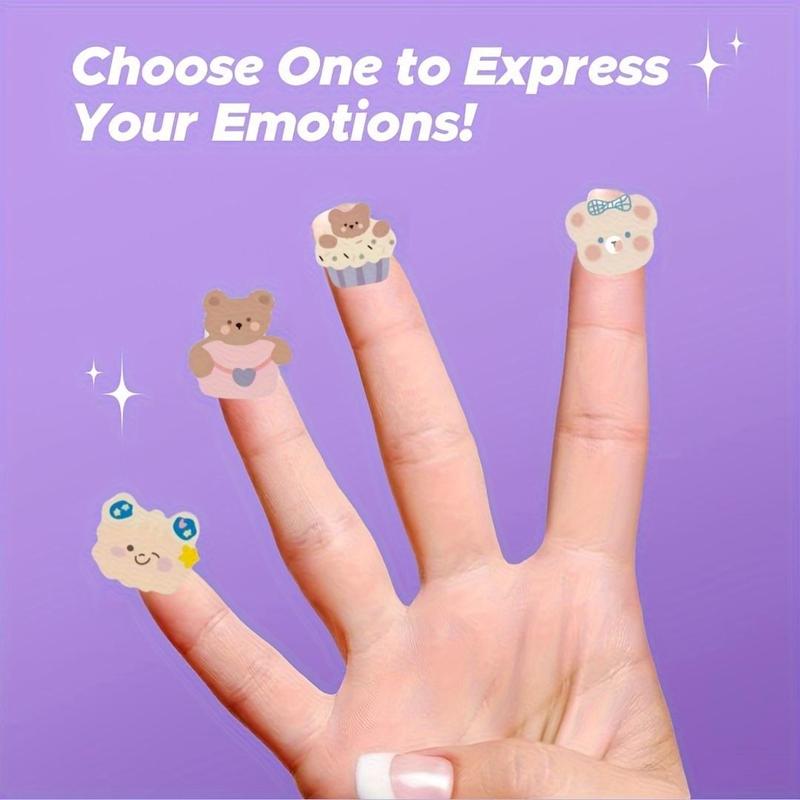 Cute Cartoon Pattern Acne Patches, 80pcs set Invisible Acne Patches, Hydrocolloid Spot Marks Blemishes Covering Patches, Facial Skin Care Product