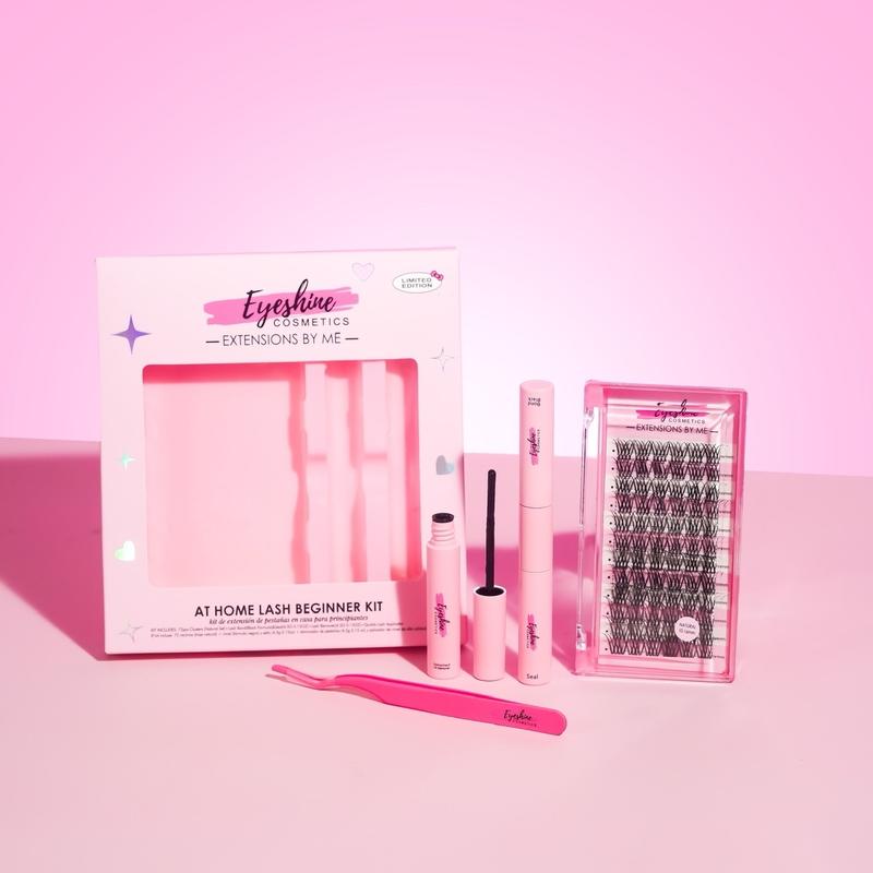 Eyeshine Natural Gift Set (black 10-16mm) Lashes includes Black Bond and Seal, tweezer and Oil Remover