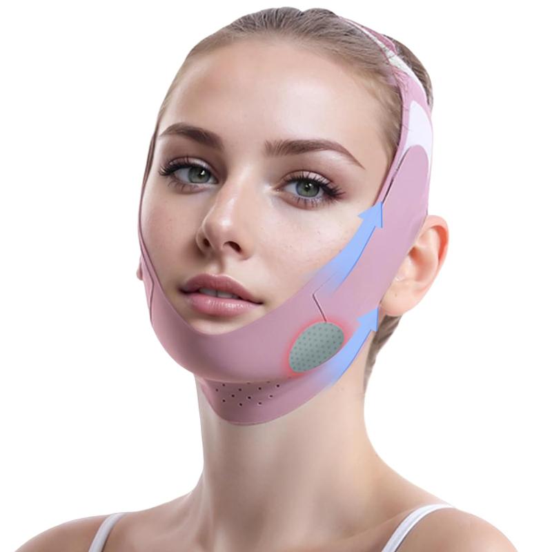 V-Line Mask Chin Up Mask V Shaped Face Mask Chin strap for sleeping, Jaw Exerciser Comfort Facial Skincare Adjustable Tightening