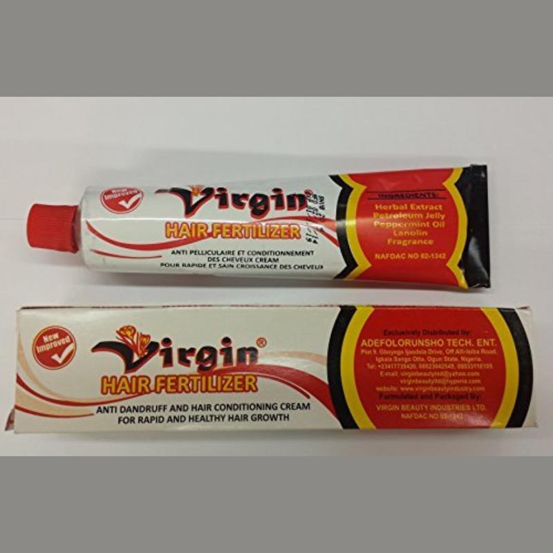 Virgin Hair Fertilizer New Improved! 125g by Virgin Hair - Boost Your Hair Health Cream Haircare Comfort