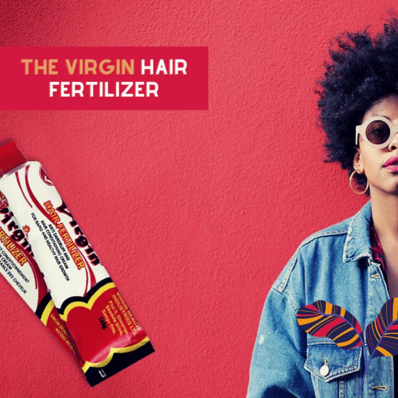 Virgin Hair Fertilizer New Improved! 125g by Virgin Hair - Boost Your Hair Health Cream Haircare Comfort