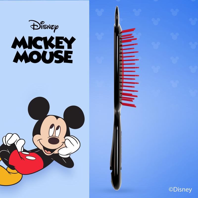 Disney Mickey Mouse and Minnie Mouse Edition UNbrush Detangle Hair Brush Haircare Lightweight Durable Smooth