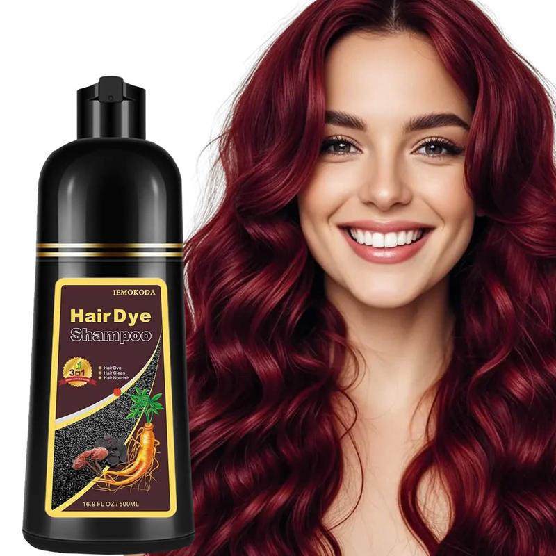 Hair Dye Shampoo -Various Colors Available,Herbal Ingredients Natural Shampoo.Natural Haircoloring,Plant Haircare,Red Hairdye