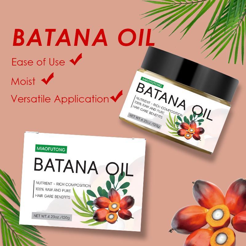 Batana Oil & Rosemary Mint Scalp & Hair Strengthening Oil Set (2 Counts set), Moisturizing Hair Care Oil, Moisturizing Strengthening Batana Oil Serum, Hair Care Product for Women & Men