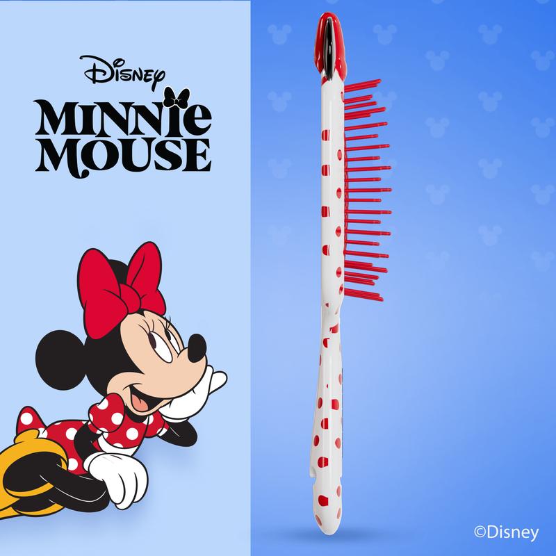 Disney Mickey Mouse and Minnie Mouse Edition UNbrush Detangle Hair Brush Haircare Lightweight Durable Smooth