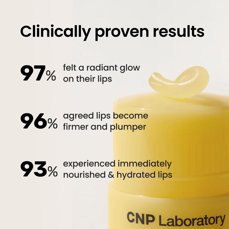 CNP Laboratory Propolis Lipcerin - 15g Honey Moisturizing Lip Balm + Lip Mask for Soft, Smooth and Glossy Lips - Skincare