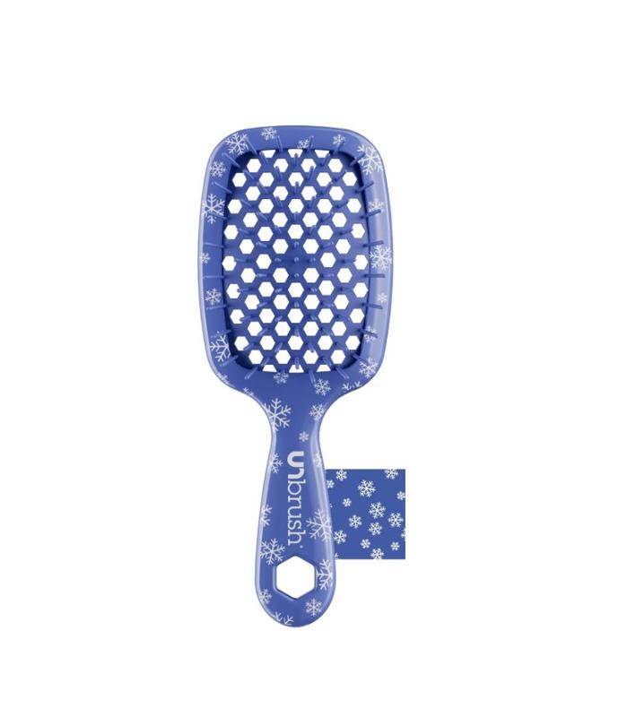 UNbrush Mini Original Detangling Hair Brush - Holiday Collection (3 Brushes)