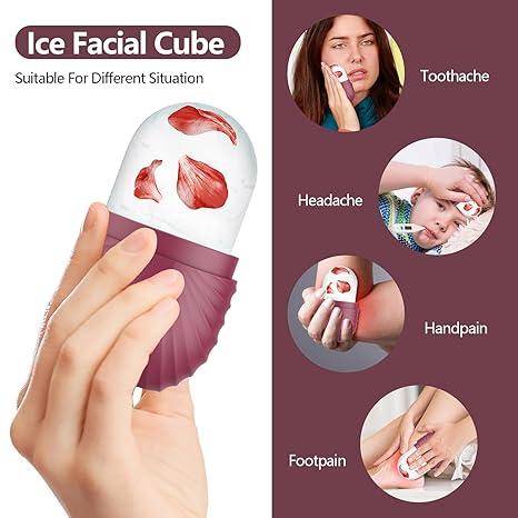 Portable Face Slimming Massage Closure Tool - Comforting Moisturizing Moisturizer Calming Day Care Pack Lightweight Slimming Facial Gift Ice Facial , Eliminate Eye Puffiness