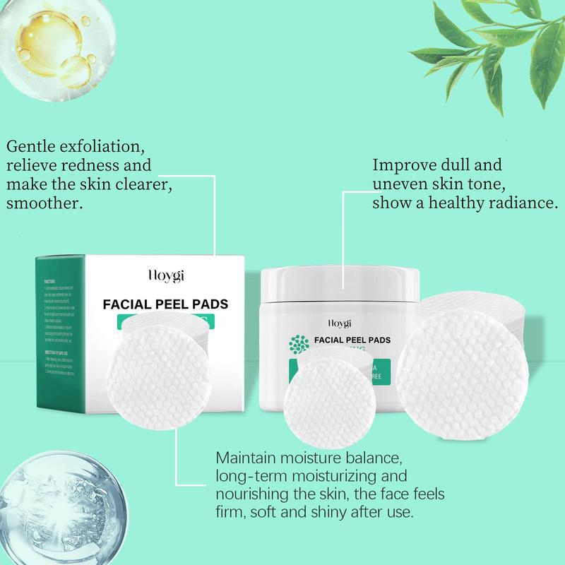 Collagen Night Wrapping Mask & Facial Peel Pads Set, 2 Boxes Deep Cleansing Moisturizing Facial Skincare Products, Suitable for All Skin Types, Christmas Gift