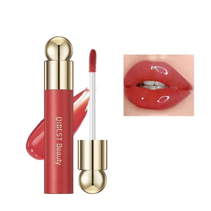 Mirror Liquid Lipstick, Long-wearing Moisturizing Watery Lip Gloss, Tinted Liquid Lip Balm Hydrating Glossy Lip Glaze Stick, Lip Maximizer Plumping Lip Oil