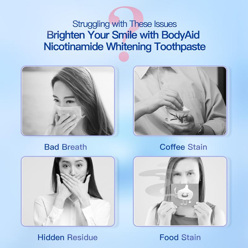 BodyAid Niacinamide Whitening Toothpaste