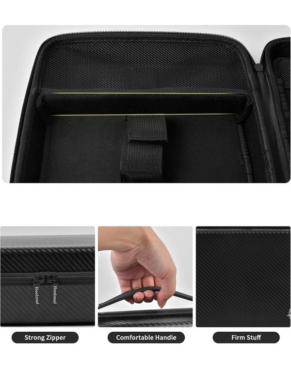 Hard Travel Case for Hair Clippers, Hair Cutting Barber Supplies Organizer Bag, Trimmer Storage Holder for Ufree for Wahl for Andis Men Razor Guard Grooming Kits