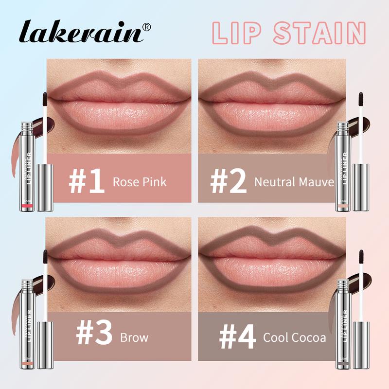 Long Lasting Peel Off Matte LipLiner, Waterproof Peel Off Lip Liner Tattoo, Flawless Lip stick for 3D lip  Contour, Makeup Tool For Women & Girls