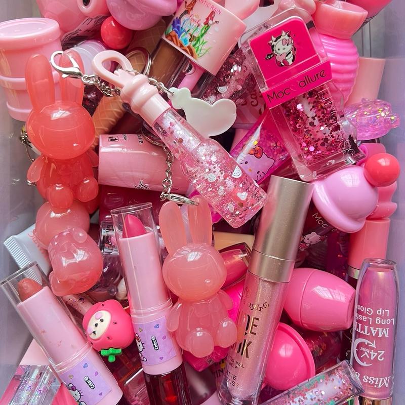 Mystery Lip Gloss Bundle , lip care, lip oil, lip plumper, lip tint, lip stick, lip scrub & more…..