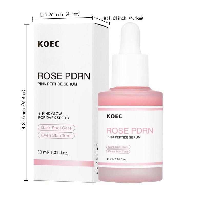 Rose Pdrn Pink Peptide Serum, Moisturizing Facial Serum, Hydrating Facial Essence, Suitable for All Skin Type