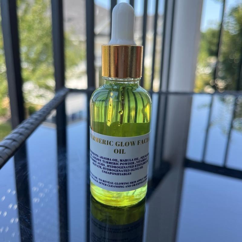 Turmeric face oil