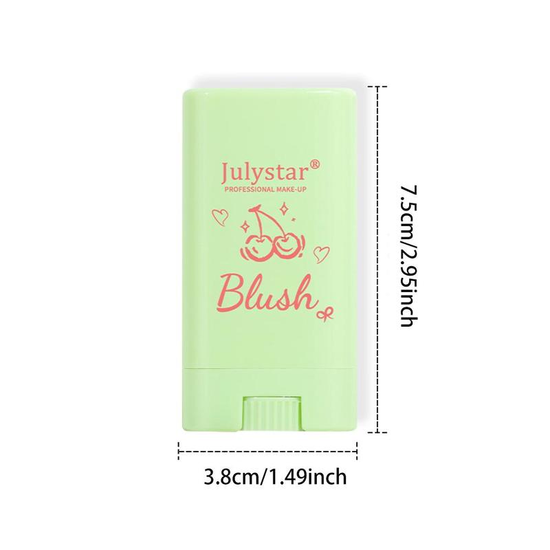 Blush Stick, Natural Matte Blush for Daily Makeup, Lightweight Blush, Soft Color Shadow, Suitable for All Skins