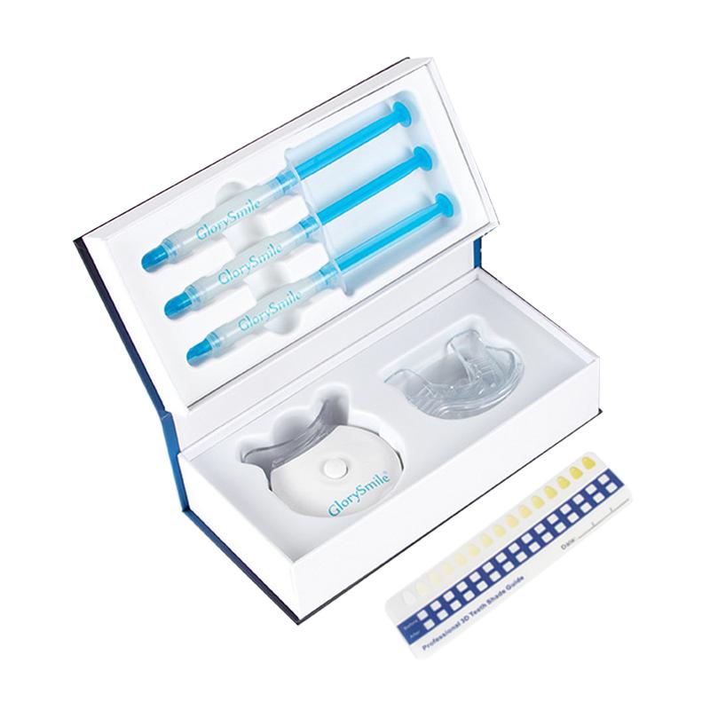 LED Teeth Whitener Kit, 1 Set White Teeth Tool Kit with Carbamide Peroxide Teeth Whitener Gel, Safe Enamel for Oral Care