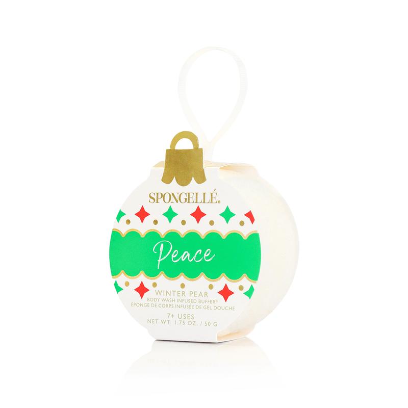 Celebrate the Season | Holiday Ornament Gift Set (Body Wash Infused Buffers)