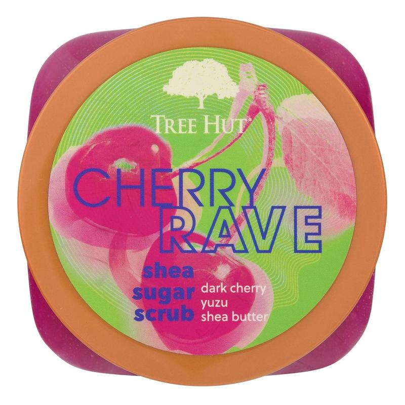 Cherry Rave Shea Sugar Scrub, 18 Oz, Ultra Hydrating and Exfoliating Scrub for Nourishing Essential Body Care No brand sugar  scrub