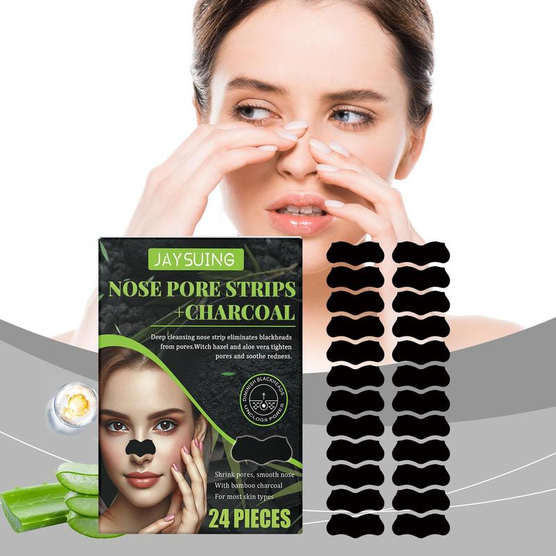 Blackhead Cleaner Nose Strips, 2 Boxes Gentle Cleaning Facial Blackhead Pore Tightening Nose Stickers, Nasal Care Product for Women & Men