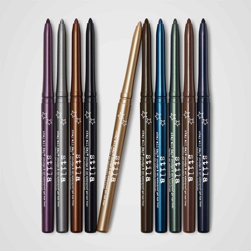 Stay All Day® Smudge & Set Waterproof Gel EyeLiner; smudge-proof, long wearing, Makeup Eyeliner Lipliner Cosmetic