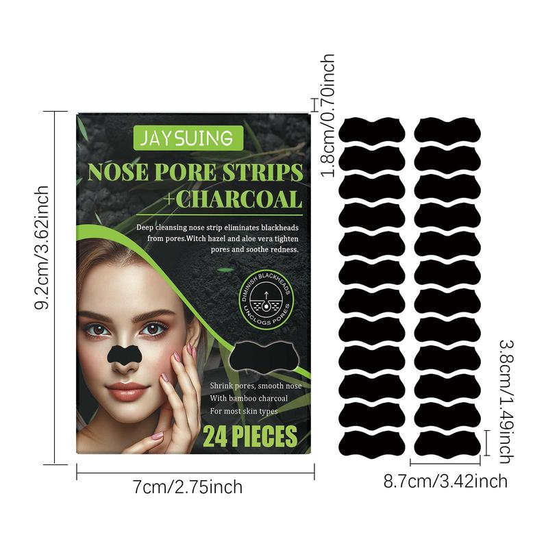 Blackhead Cleaner Nose Strips, 2 Boxes Gentle Cleaning Facial Blackhead Pore Tightening Nose Stickers, Nasal Care Product for Women & Men