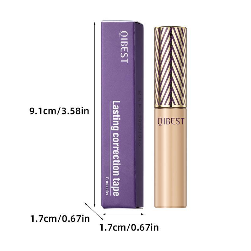 Waterproof Long-lasting Liquid Concealer, 1 Count Hydrating Pore Covering Makeup Primer, Full Coverage Face Makeup Cream, Cosmetic Gifts