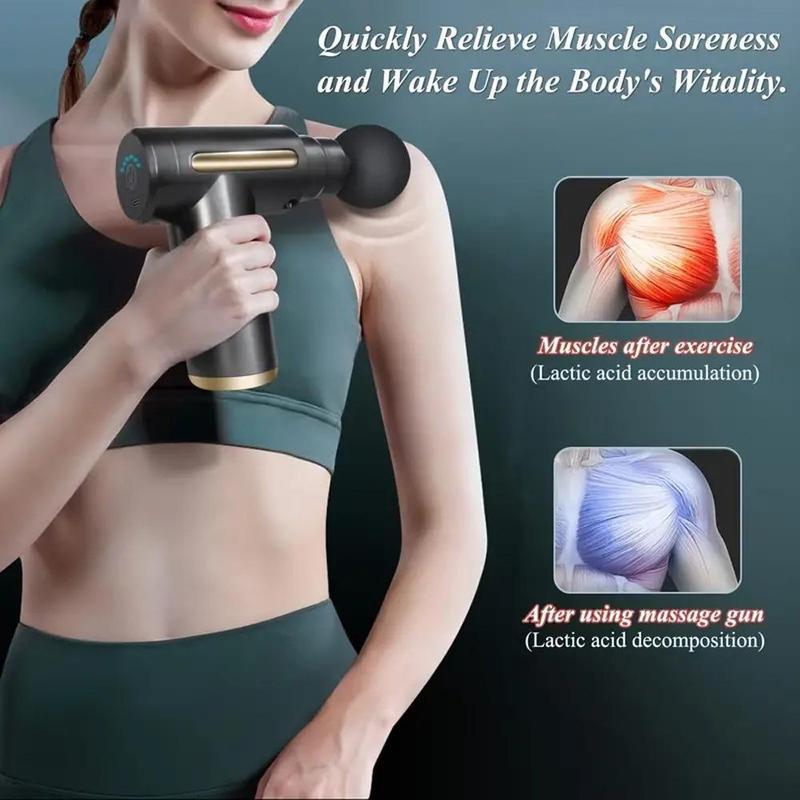 Fascia Massage Therapy Gun, Post-Workout Recovery, Relieve Muscle Tension and Fatigue in Minutes Comfort