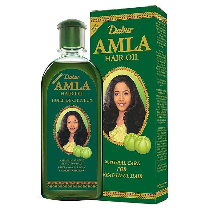 Dabur Amla Hair Oil - Amla, Amla Hair Oil, Amla Oil for Healthy Hair and Moisturized Scalp, Indian Hair Oil for Men and Women, Bio Oil for Hair, Natural Care for Beautiful Hair (300ml) Haircare