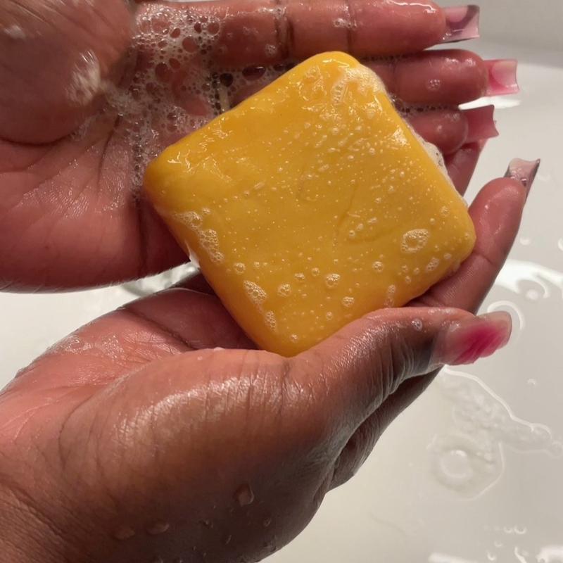 Turmeric Kojic Face and Body Soap - All Natural Skincare for Daily Use - Lemon