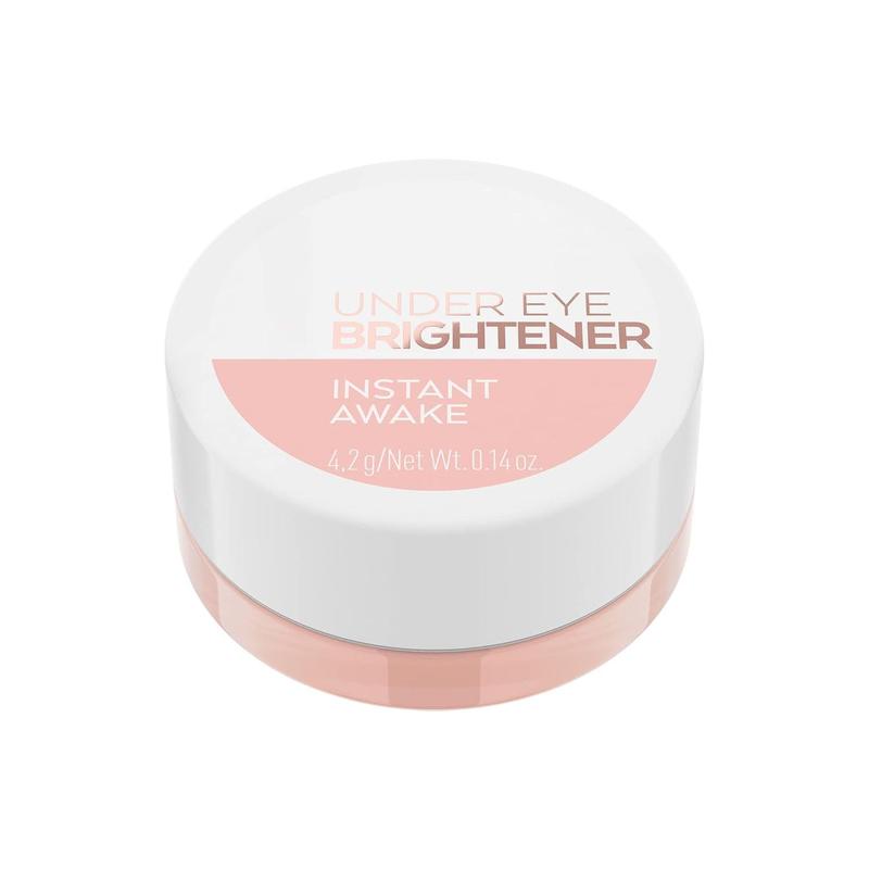 Undereye Brightening Cream | Covers and brightens dark circles | With Hyaluronic Acid and Shea Butter | Vegan, cruelty-free and paraben-free (010 | Light Rose)