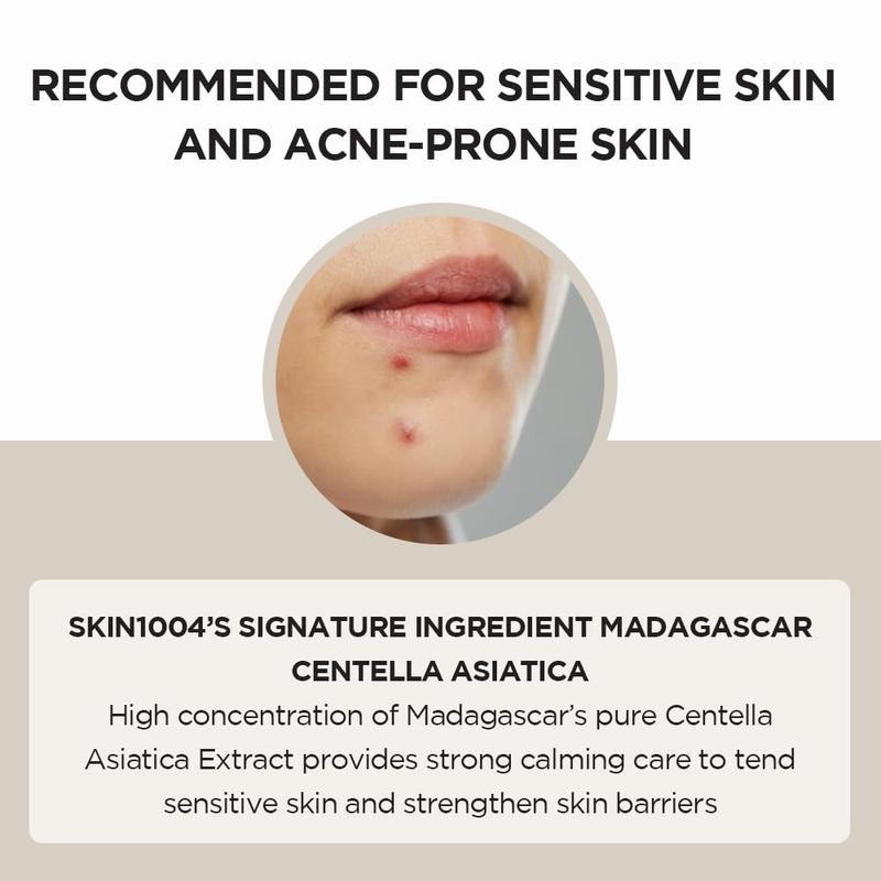 SKIN1004 Madagascar Centella Ampoule - Official Product Korean Serum w  100% Centella Asiatica Extract - Gentle Skin Barrier Repair (1.85 fl oz)