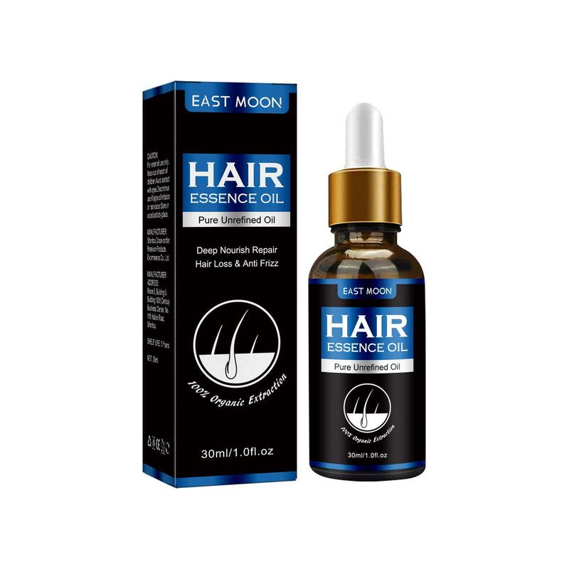 Hair Essence for Men Intense Moisturizing Hair Treatment Hair Essence Titanium Beard and Hair Growth Roller