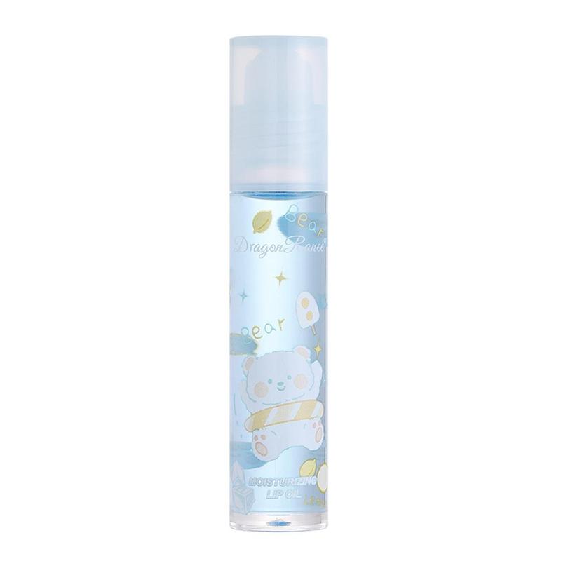 Moisturizing Lip Oil, Cute Cartoon Pattern Lip Gloss, Lip Care Product for Women