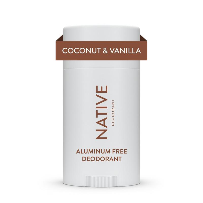 Native Deodorant, Aluminum Free, Coconut & Vanilla, Deodorant for Women and Men, 2.65 oz