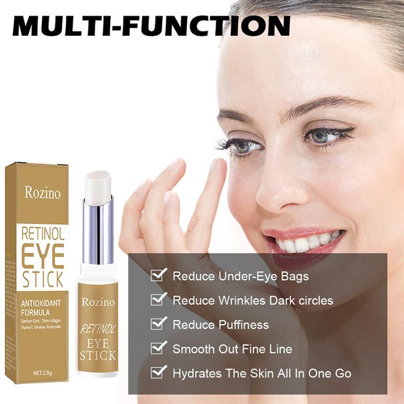 Retinol Eye Stick, Moisturizing Eye Stick, Makes Wrinkles Appear Reduced, Eye Care Products