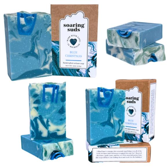 Soaring Suds Holiday Artisan Soap Bars