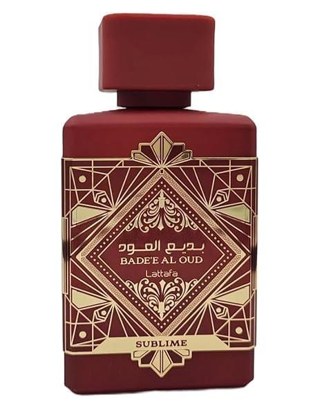 LATTAFA Badee Al Oud Sublime Eau de Parfum Spray for Unisex, 3.4 Ounce