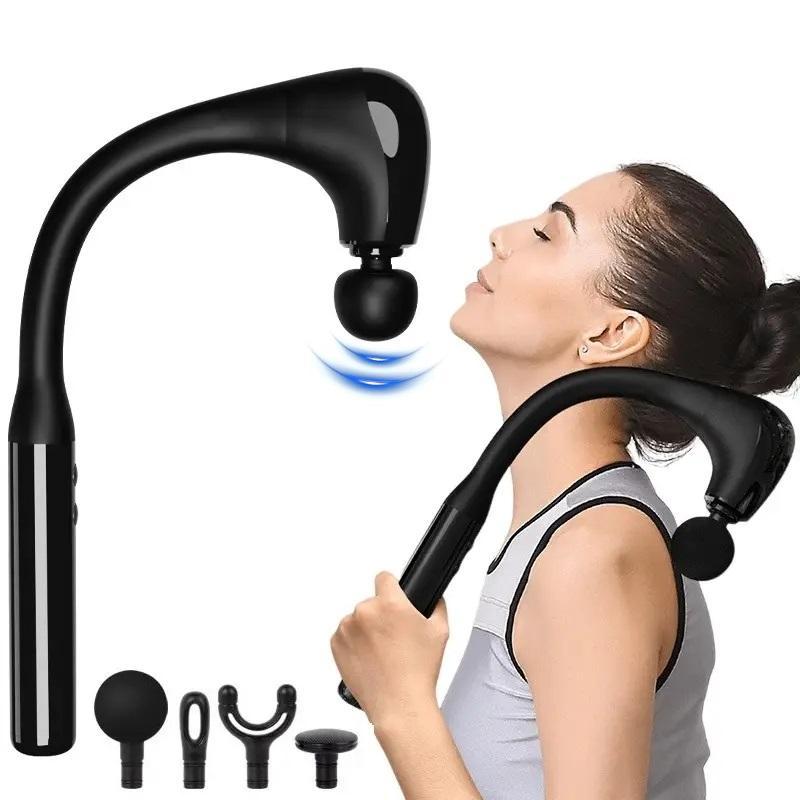 Portable Handheld Electric Massager, 1 Set Multifunctional Whole Body Electric Massager, Household Handheld Massage Hammer for Home & Travel