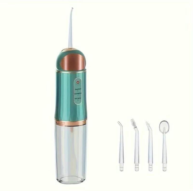 Portable Oral Irrigator - Advanced Water Flossing Technology, Adjustable Pressure Settings Flosser Teeth Cleaner