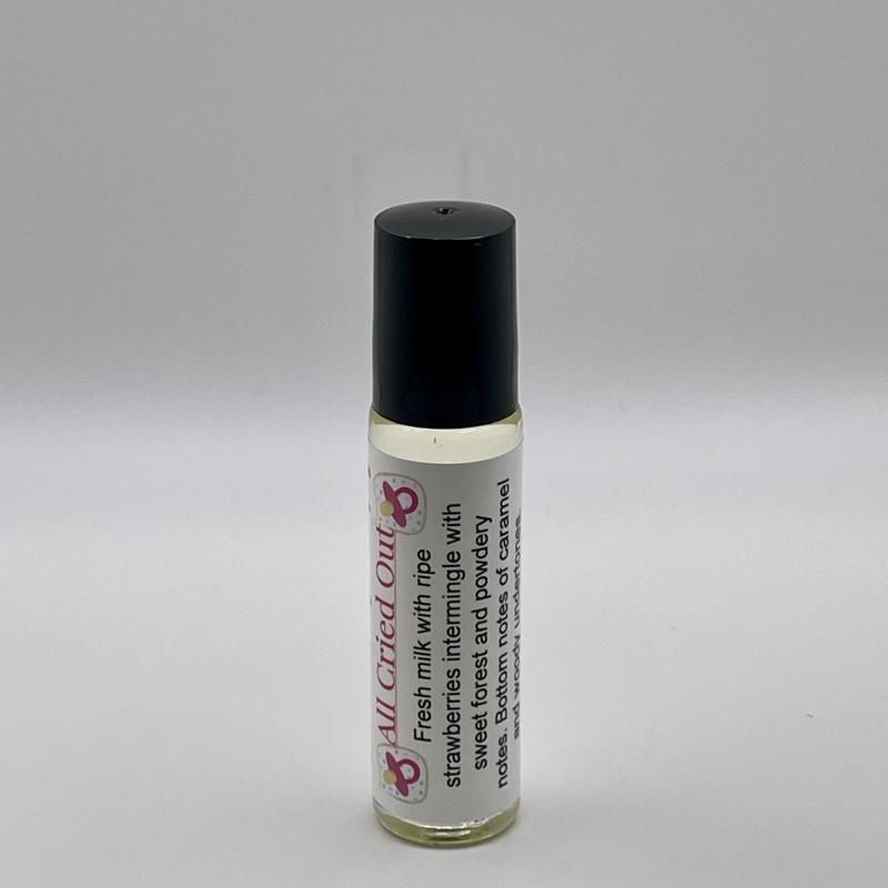 All Cried Out Body Oil - Sweet and Savory Scent with Strawberry and Caramel Notes