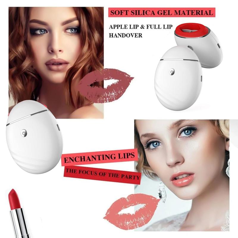 USB Rechargeable Electric Lip Plumper, 1 Box Professional Lip Enlarger with Suction for Fuller Lips, Lip Plumping Tool, Personal Care Appliances