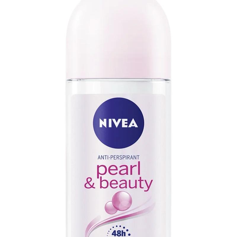 Nivea Satin Effect or Pearl & Beauty Roll On Moisturizing Deodorant Avocado and Vitamin C choice of Single, set of 2, 3, or 4.