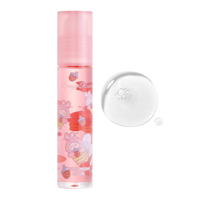 Moisturizing Lip Oil, Cute Cartoon Pattern Lip Gloss, Lip Care Product for Women