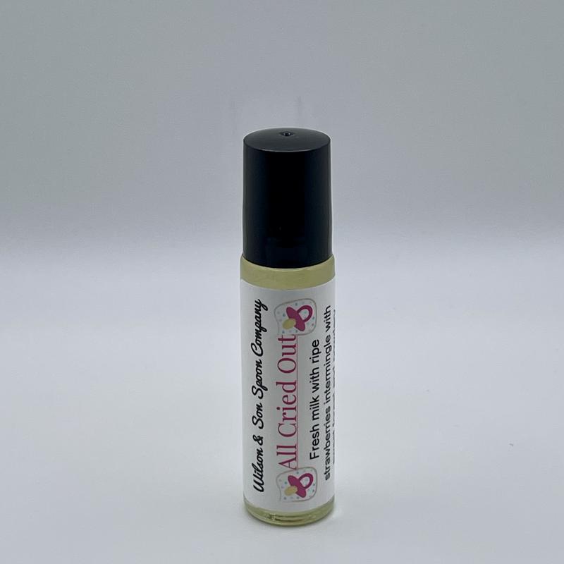 All Cried Out Body Oil - Sweet and Savory Scent with Strawberry and Caramel Notes